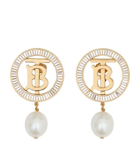 burberry jewlry women|burberry clip on earrings.